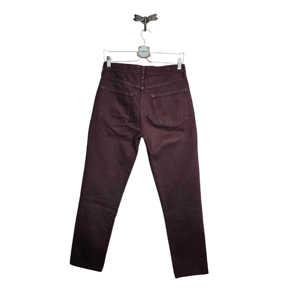 Etica Finn High-Rise Slim Straight-Leg Jean 27 - Picture 4 of 14
